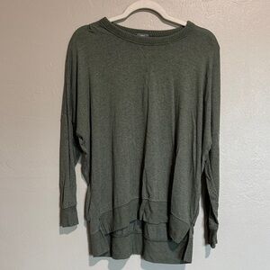 Aerie Olive Knit Sweater
